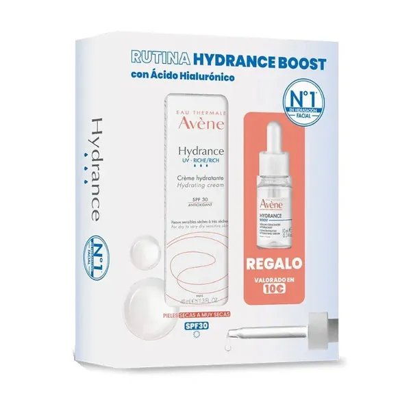 AVENE Hydrance Crema Hidratante Rica 40ml + Avène Boost Sérum Concentrado Regalo
