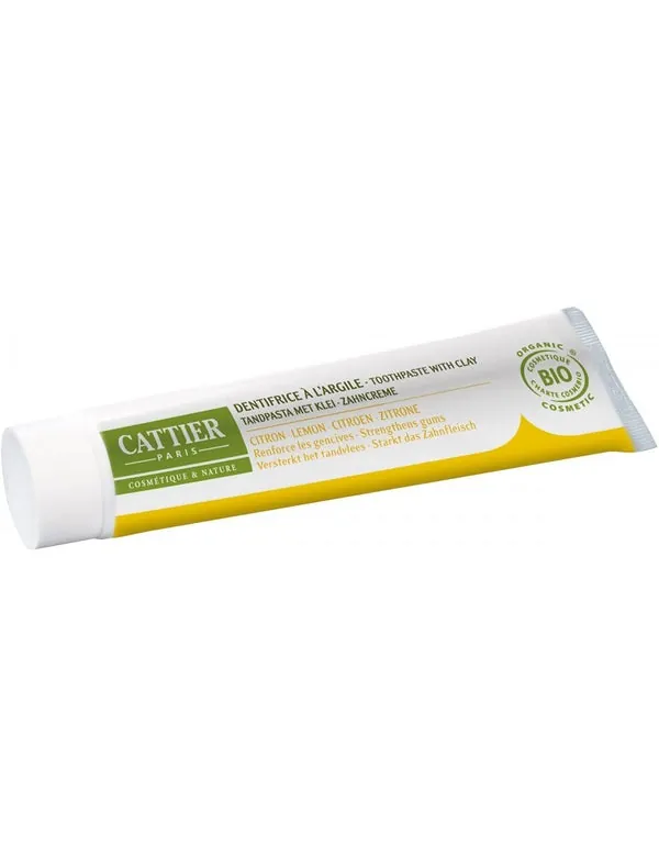 Cattier Dentífrico Dentargile Limón 75 ml