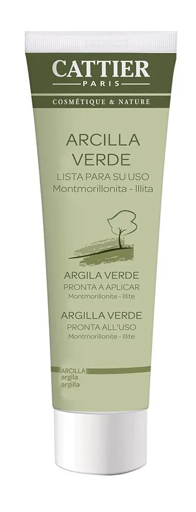 Cattier Arcilla Verde Tubo 400 g