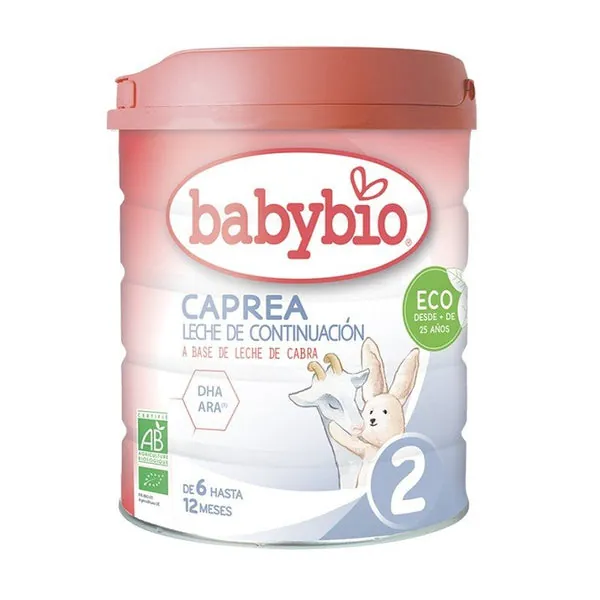 BABYBIO Caprea 2 Leche de Cabra de Continuación BIO 6-12m 800g