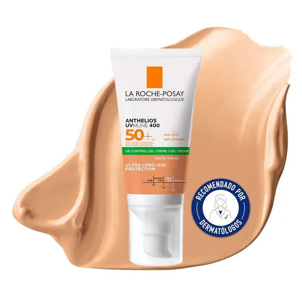 ANTHELIOS UV-Mune Oil Control Gel Crema con Color SPF50+ (50ml) LA ROCHE POSAY