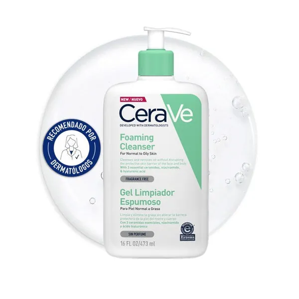 CERAVE Gel Limpiador Espumoso 473ml