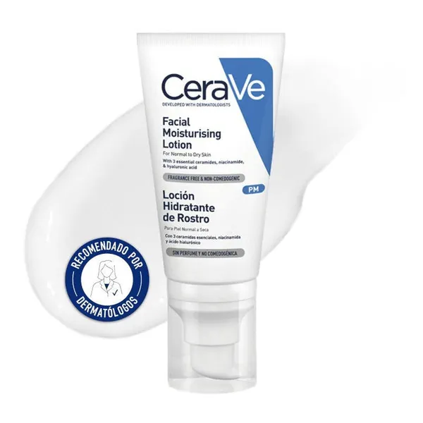 CERAVE Loción Hidratante De Rostro 52ml