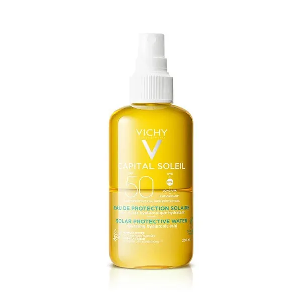 VICHY Capital Soleil Agua de Protección Solar Hidratante Spf50 (200ml)