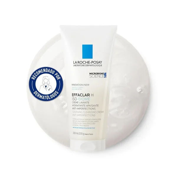EFFACLAR H Iso-Biome Crema Limpiadora Piel Grasa 200ml - La Roche Posay