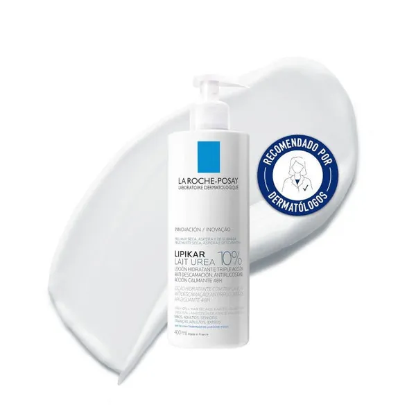 LIPIKAR Lait Urea 10% Leche Corporal 400ml - LA ROCHE POSAY