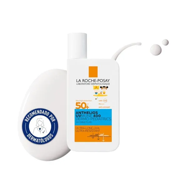 ANTHELIOS Dermo-Pediatrics Fluido Hidratante Facial Piel Atópica SPF50+ (50ml) LA ROCHE POSAY