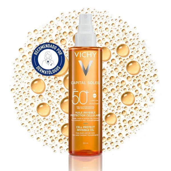 VICHY Capital Soleil Aceite Cell Protect SPF 50 200ml