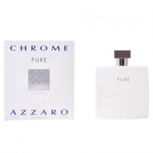 Azzaro Chrome Pure Eau de Toilette Para Hombre Vaporizador 100 ml
