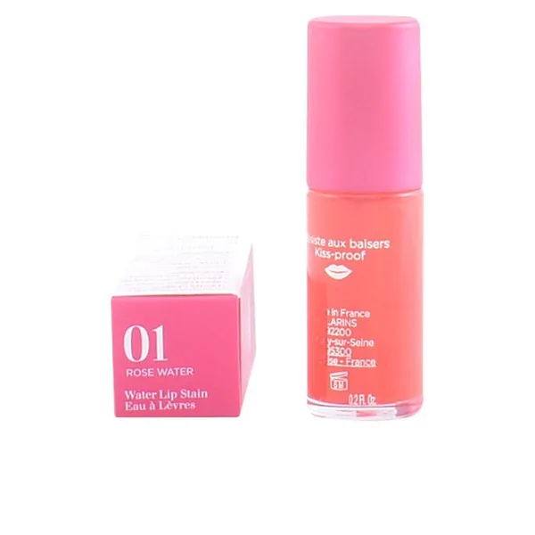 Clarins Water Lip Satin Eau À Lèvres 01-Rose Water 7ml