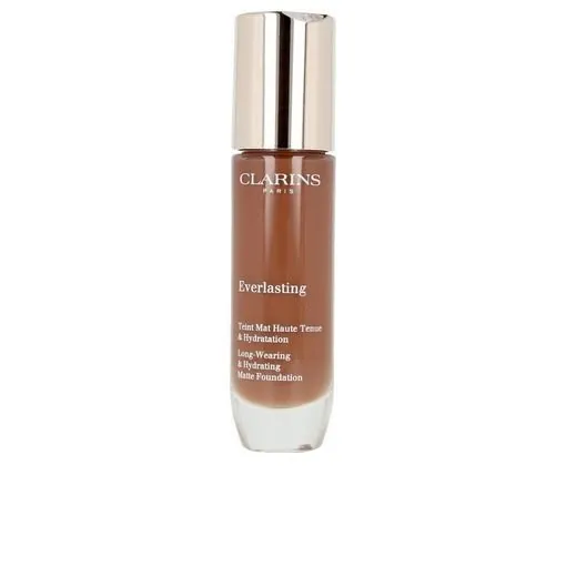 Clarins Everlasting Teint Mat Haute Tenue 120C-Espresso Base de Maquillaje 30ml