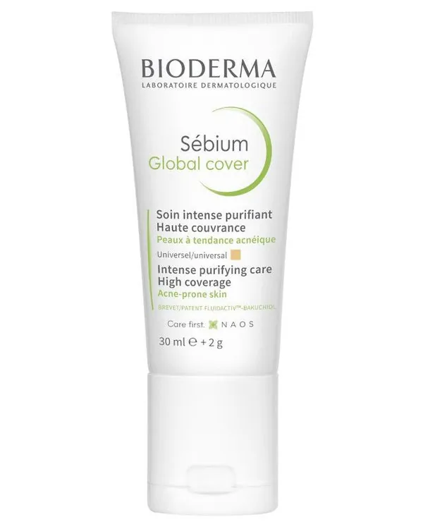 BIODERMA Sébium Global Cover Crema Purificante Tono Universal 30ml