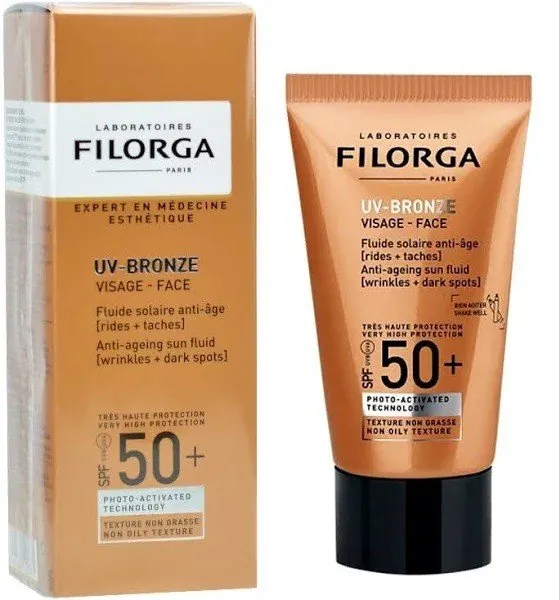 FILORGA UV Bronze Fluido Solar Facial Antiedad + Manchas SPF50 40ml