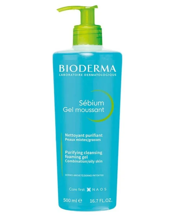 BIODERMA Sébium Gel Purificante Moussant con Dispensador 500ml