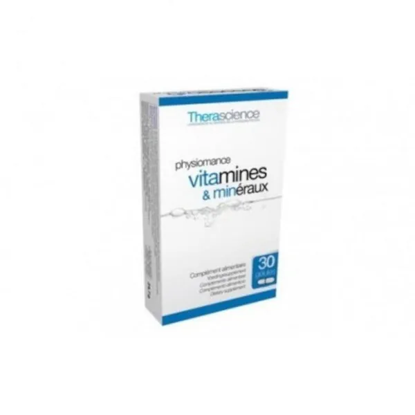 Therascience Vitaminas y Minerales 30 Cápsulas