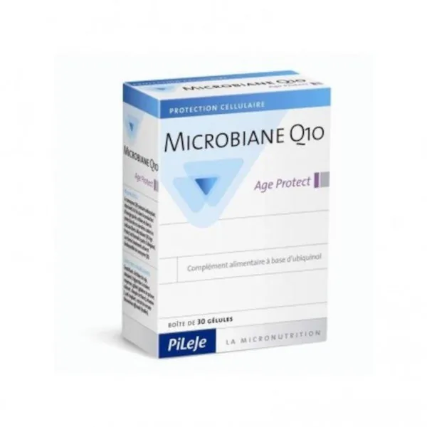 Pileje Microbiane Q10 Age Protect 30 Cápsulas