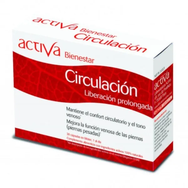 Activa Bienestar Circulacion 30 Cápsulas Activa