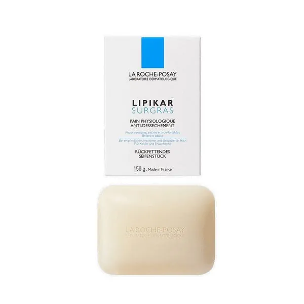 LIPIKAR Surgras Jabón en Pastilla 150gr - LA ROCHE POSAY
