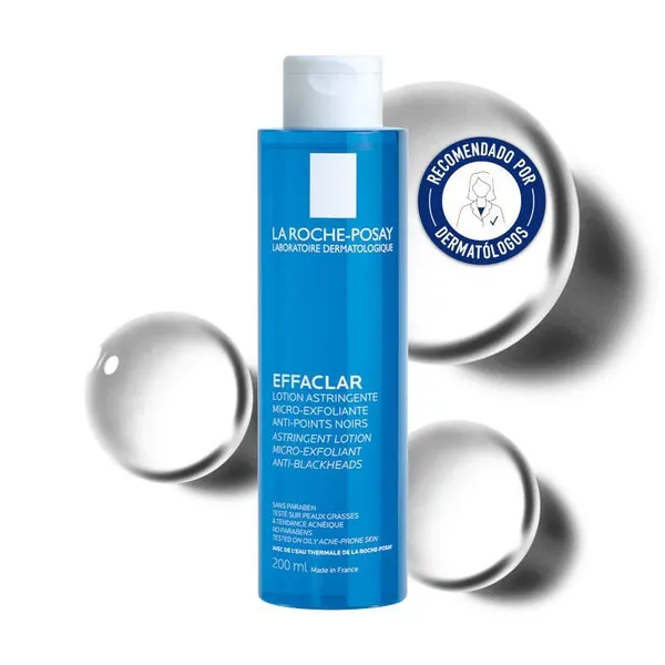 EFFACLAR Loción Astringente Micro-Exfoliante Piel Grasa 200ml - La Roche Posay