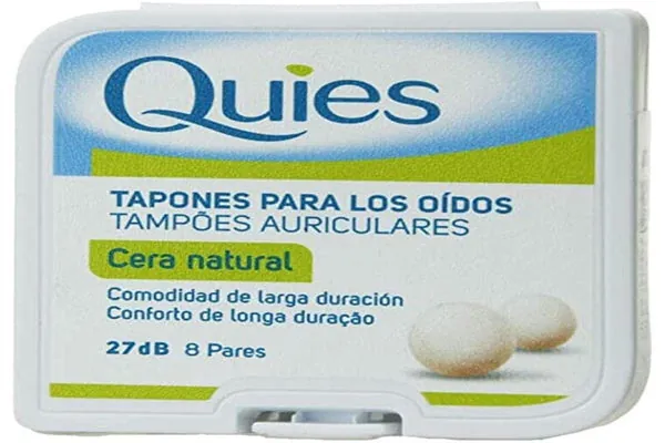 Quies Tapones de Cera Natural 16 unidades