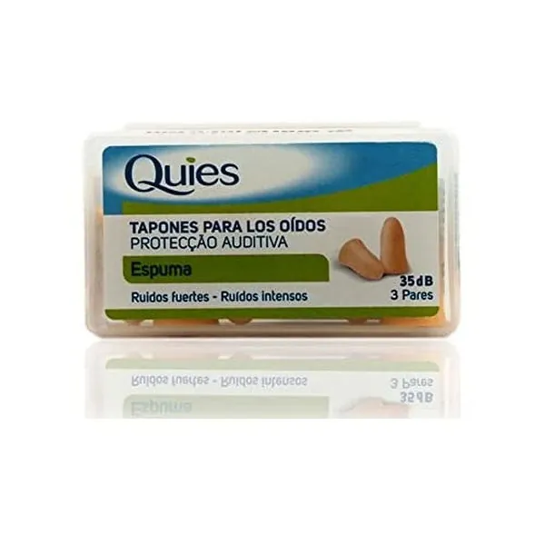 Quies Tapón Goma Chair 6 unidades