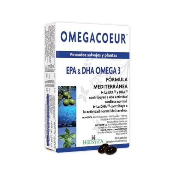 Holistica Omegacoeur 60 Cápsulas
