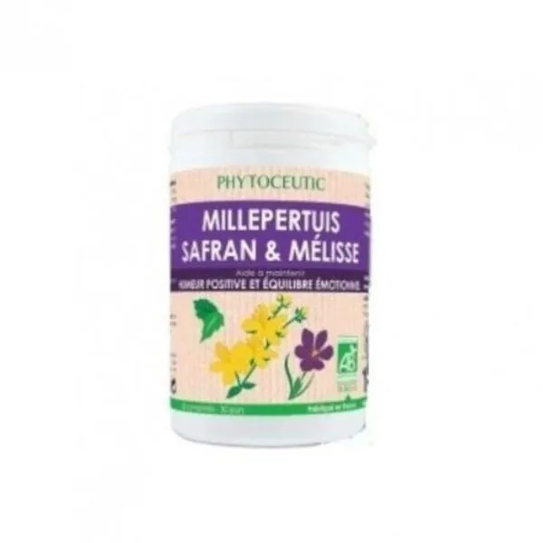 Phytoceutic Hipérico + Azafrán + Melisa 60 Comprimidos