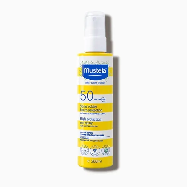 MUSTELA Spray Solar Bebés y Niños SPF 50 (200ml)
