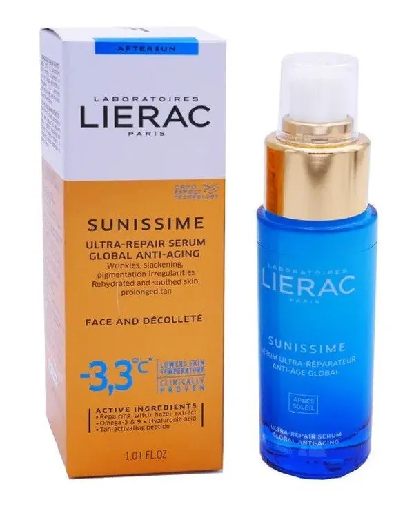 LIERAC Sunissime Sérum After Sun Reparador Antiedad SOS 30ml
