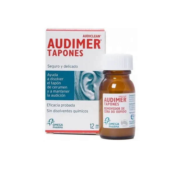 Audimer Tapones Limpieza Oídos 12ml