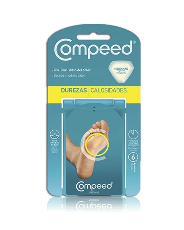 COMPEED Dureza media 6 apósitos