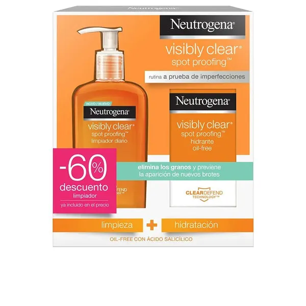 Neutrogena Granitos Persistentes Rutina Anti-Acné Estuche 2 pz