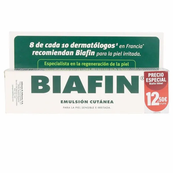 Biafin Emulsión Cutánea Crema Regeneradora 100 ml