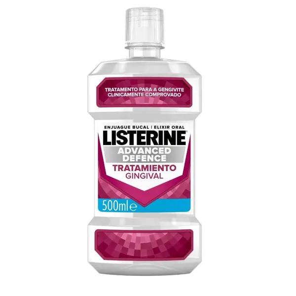 LISTERINE Advanced Defence Tratamiento Gingival Menta Fresca 500 ml