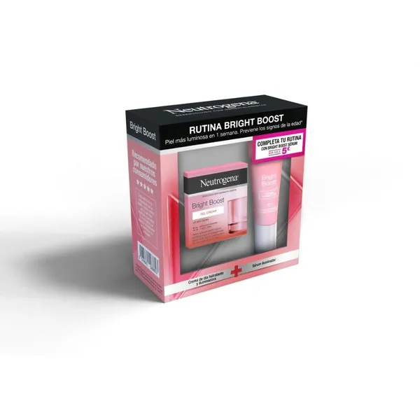 NEUTROGENA Pack Bright Boost Crema Gel 50ml+ Sérum Iluminador 30ml