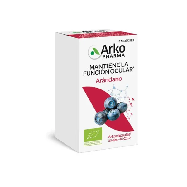 ARKOCÁPSULAS ARÁNDANO Bio 40 cápsulas