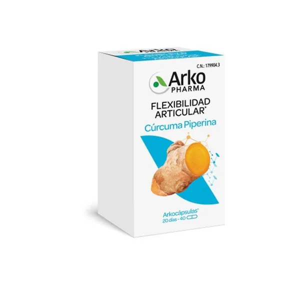 ARKOCÁPSULAS CÚRCUMA Bio 40 cápsulas