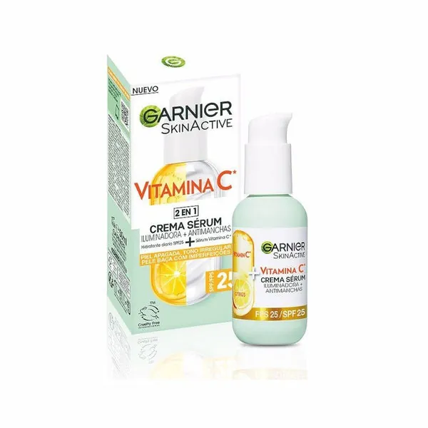 Garnier Skinactive Vitamina C Crema Sérum Spf25 50 ml