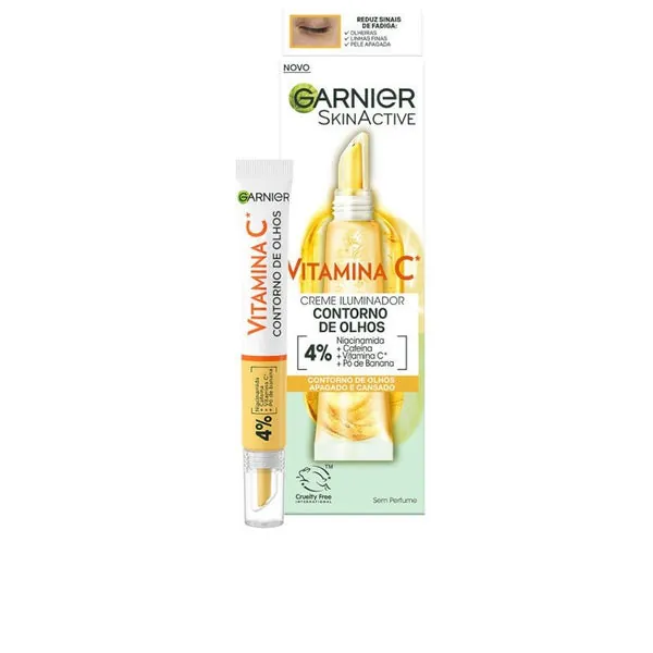 Garnier Skinactive Vitamina C Crema Iluminador Contorno De Ojos 15 ml