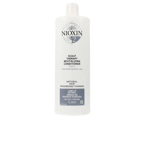 Nioxin Sistema 2 - Acondicionador - Cabello Fino, Natural Y Muy Debilitado - Paso 2 1000 ml
