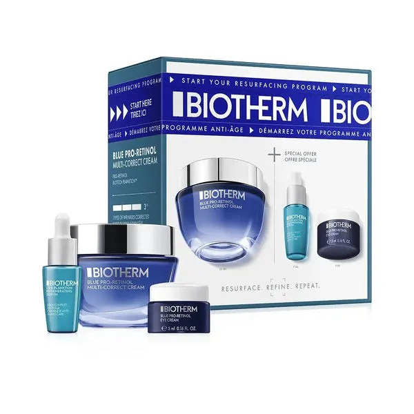 Biotherm Blue Pro-Retinol Multi-Correct Crema Estuche 3 Pz