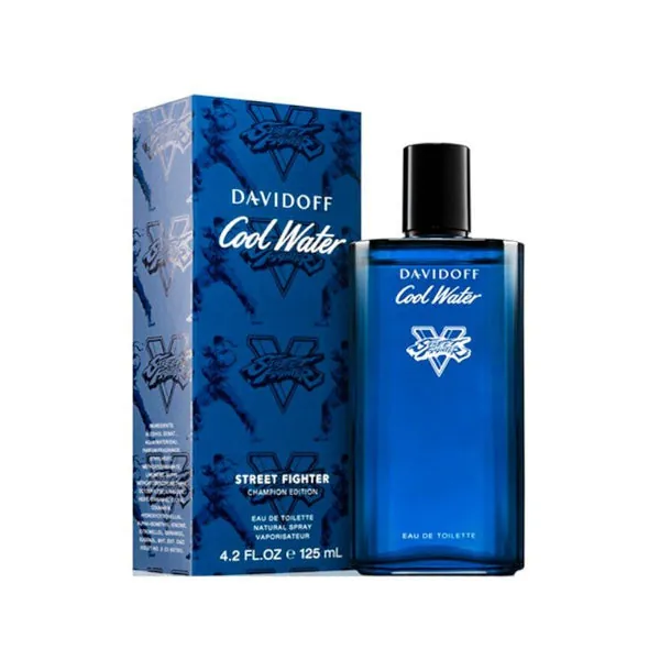 Davidoff Cool Water Champion Edition Streetfighter Eau De Toilette Vaporizador 125 ml