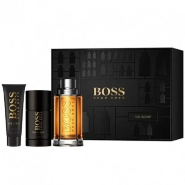Hugo Boss The Scent Pack de Regalo Eau De Toilette 100 ml + Desodorante 150ml +Gel de Ducha 50 ml