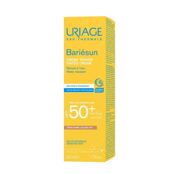 URIAGE Bariésun Crema SPF50+ Color Dorado 50ml