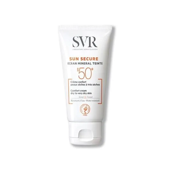 SVR Sun Secure Crema Mineral Tintada Pieles Secas SPF50+ (50ml)