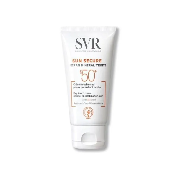 SVR Sun Secure Crema Mineral Tintada Pieles Normales y Mixtas SPF50+ (50ml)