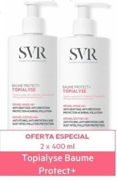 SVR Topialyse Baume Protect+ Duplo 400 ml