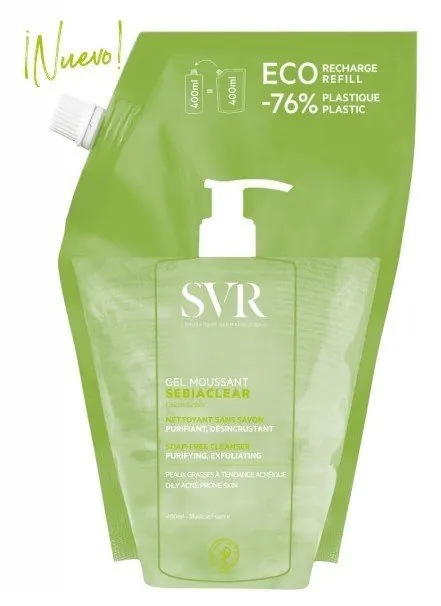 SVR Sebiaclear Gel Moussant Eco-Pack 400 ml