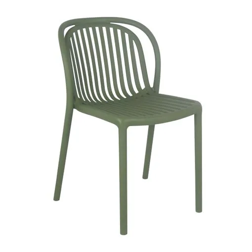 silla de jardin verde oliva oviala