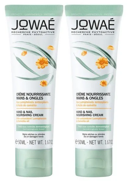 JOWAÉ Duo Crema Nutritiva Manos y Uñas 2x50ML